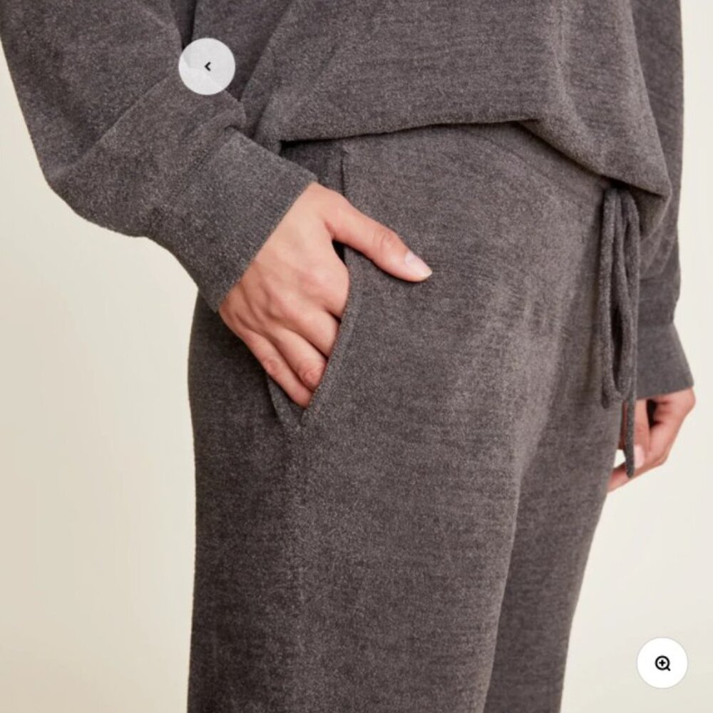 Barefoot Dreams Cozychic Ultra Lite Jogger - Size Medium - Gray - Picture 3 of 5